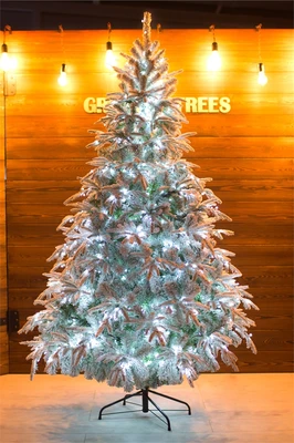Green Trees Ель заснеженная световая Форесто Премиум 2.4 м. 1509184466