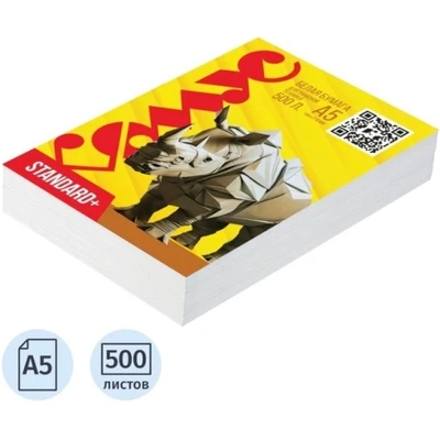 Бумага КОМУС ДОКУМЕНТ Standard (А5, марка С, 80 г/кв.м, 500 л) (821798КТ) 4999410