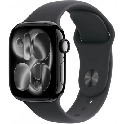 Смарт-часы Apple Watch Series 11 GPS 46mm Jet Black Aluminium Case with Black Sport Band - S/M MEUW4X/A 5166719