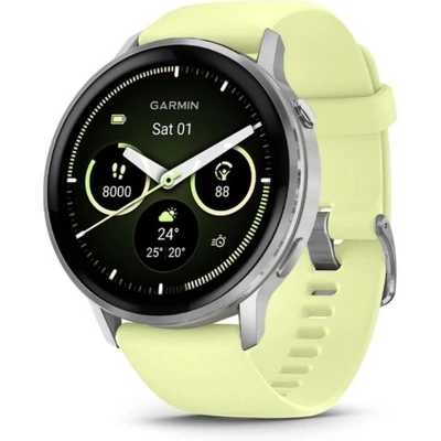 Смарт-часы Garmin Venu 4 1.4" AMOLED, Серебристый 5353798
