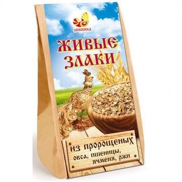 Хлопья 4 злака пророщенные к.пакет 300г 13843