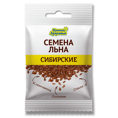 Лён семена 40г 16637