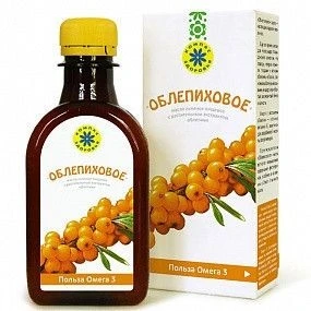 Масло льняное “Облепиховое” 200мл 8885