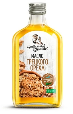 Масло грецкого ореха 250мл (Правильный гурман) 19640