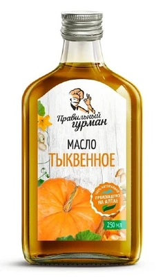 Масло тыквенное 250мл (Правильный гурман) 19641