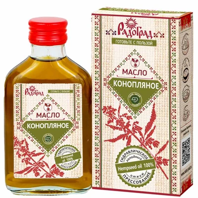 Масло конопляное 100мл (Радоград) 14619