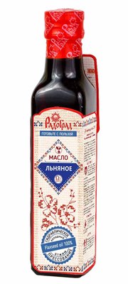 Масло льняное 250мл (Радоград) 15258