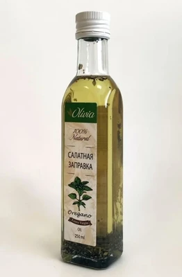 Салатная заправка с орегано Olivia, стекло 250мл 20813
