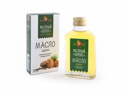 Масло кедрового ореха 100мл (Масляный король) 11730