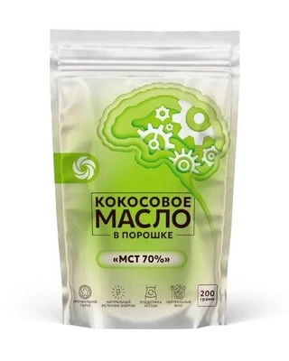 Масло кокосовое “МСТ 70%” в порошке 200г 21233