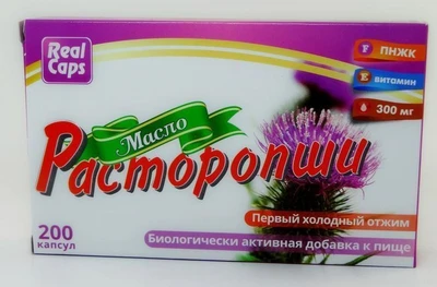 Масло капсулированное расторопши №200 8856