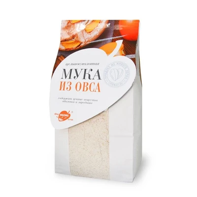 Мука овсяная цельносмолотая 500г 13276