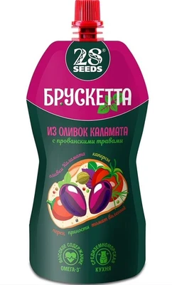 Брускетта из оливок Каламата с прованскими травами 150г 20300