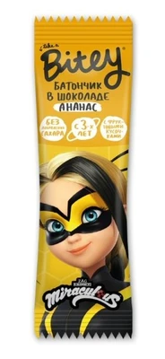 Батончик Bitey “Ананас” в шоколаде 35гр 20284