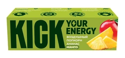 Батончик “KICK energy” апельсин, орех, пребиотики 35г 20726