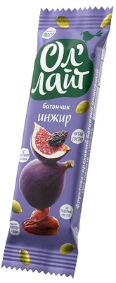 Батончик фруктово-ореховый Ол`Лайт инжирный 30г 17806
