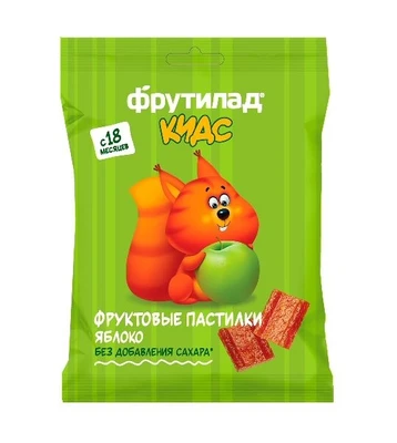 Пастила “Фрутилад KIDS” Яблоко детская шб 30г 20609