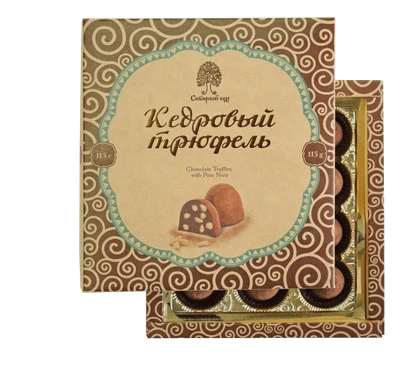 Конфеты “Кедровый трюфель” 115г 15878