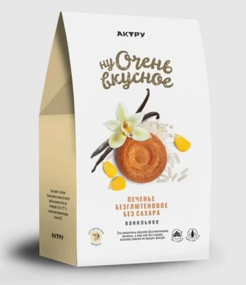 Печенье ванильное “Ну очень вкусное” безглютеновое 150г 21159