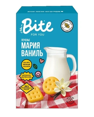 Печенье безглютеновое “Мария” Ваниль 100г 21235