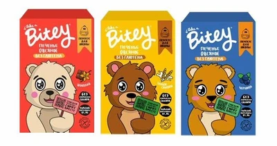 Печенье Bitey овсяное «Шоколад» 60г 21118