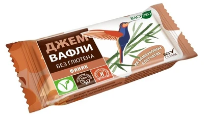 Вафли джем Финик, без глютена 21г 20685