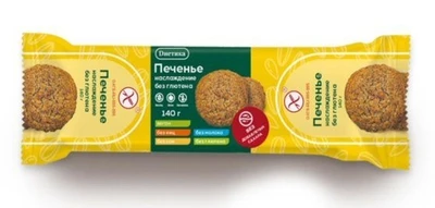 Печенье овсяное “Наслаждение” без сахара “Диетика” 140г 21463