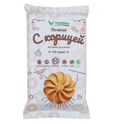 Печенье сдобное с корицей “Диетика” 200г 21066