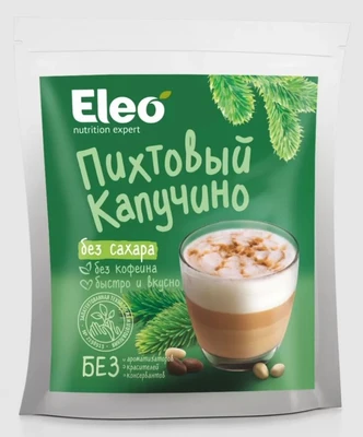 Напиток пихтовый капучино без сахара Eleo 150г 19587