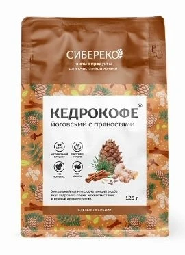 Кедрокофе Йоговский с пряностями Apic 125г 19534
