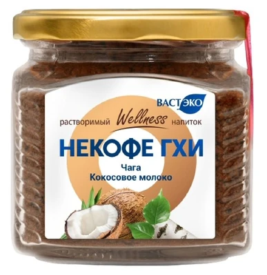 Напиток Некофе ГХИ с чагой и кокосовым молоком растворимый 280г 20825