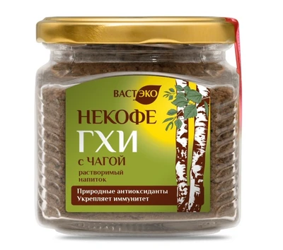 Напиток Некофе ГХИ с чагой растворимый 280г 20549
