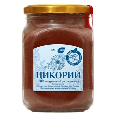 Цикорий натуральный растворимый, стекло 280г 21234