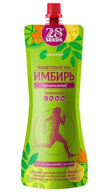 Напиток Имбирный крафтовый эль “Оригинальный” дой-пак 250мл 20679