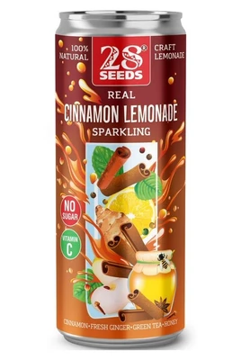 Напиток коричный лимонад “cinnamon limonade” с соком ж/б 330мл 20674