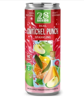 Напиток свитчел пунш “switchel punch” среднегаз. с соком ж/б 330мл 20675