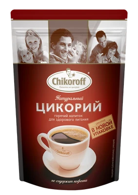 Цикорий натуральный растворимый chikoroff дой-пак 100г 19808