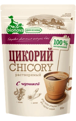 Цикорий натуральный с черникой Bionova 100г 18541
