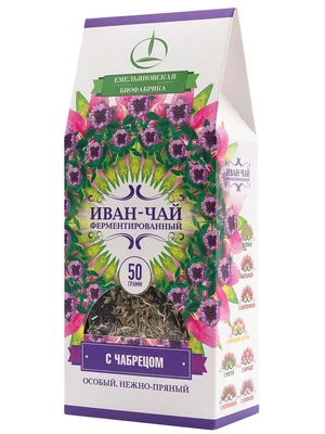 Иван-чай с чабрецом ферментированный, пачка 50г 14976
