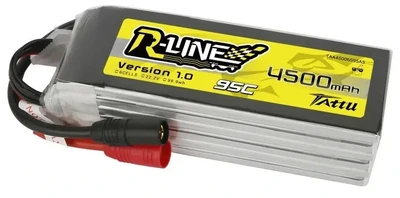 Аккумулятор Tattu R-Line 4500мАч 6S 95C LiPo (AS150) 886238367