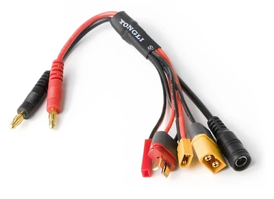 Переходник (4 мм Бананы) - XT60 / XT30 / DC5.5 / T-Plug / JST 1260340235