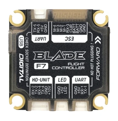 Полётный контроллер RUSHFPV Blade F722 Digital V2 30x30 для DJI FPV 1466578456