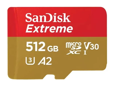 Карта памяти 512Gb SanDisk Extreme microSDXC Class 10 UHS-I U3 V30 1755255410