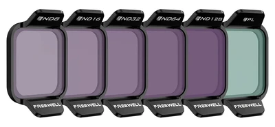 Набор из 6 фильтров (ND8/16/32/64/128/PL) DJI Flip (Standard Day) (Freewell) 2026275265