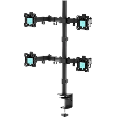 Кронштейн настольный для четырех мониторов ONKRON D421E Black для размера 13"-32" 1247515967