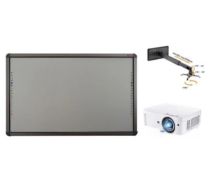 Интерактивный комплект Classic Solution CS-IR-87Ts с проектором ViewSonic PS501X и креплением CS-PRS-14B 2134910444