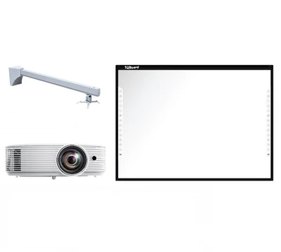 Интерактивный комплект IQBoard DVT T087 с проектором Optoma X309ST и креплением Wize WTH-140 1860806206