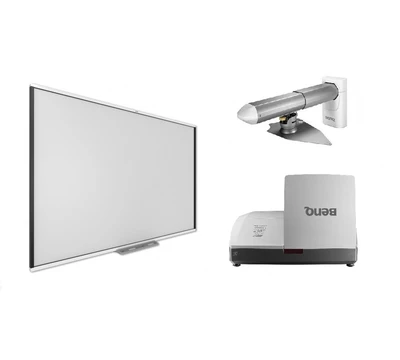 Интерактивный комплект SMART Board SBM777V-43 с проектором BenQ MH856UST и креплением WM04G3 1759091711