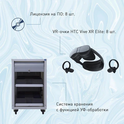 Мобильный класс виртуальной реальности EDUBLOCK XR VR-8 146135768