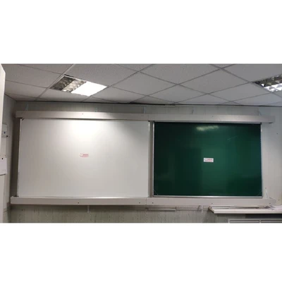 Подвесная (каркасная) настенная рельсовая система 2-х досочная PolyGlide Doors 578803774